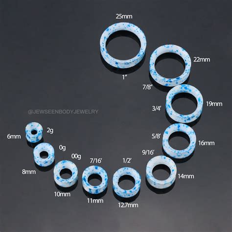 20PCS Ear Stretching/2g-1'' Kit/gauges Expander Set/ear Expander/ear Tunnels/ear Gauges/ear Plug ...