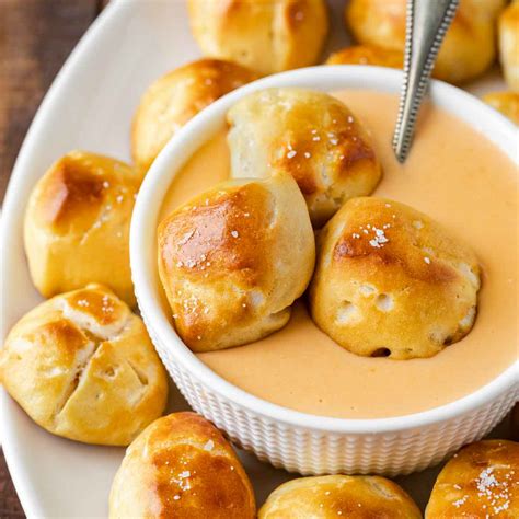 Easy Soft Pretzel Bites Recipe - Dinner, then Dessert
