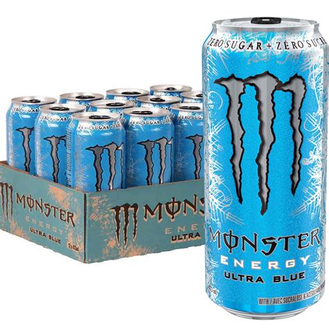 Monster Energy Drinks Blue