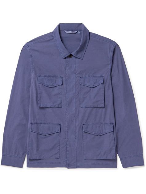 Peter Millar - Cotton-Blend Chore Jacket - Blue Peter Millar
