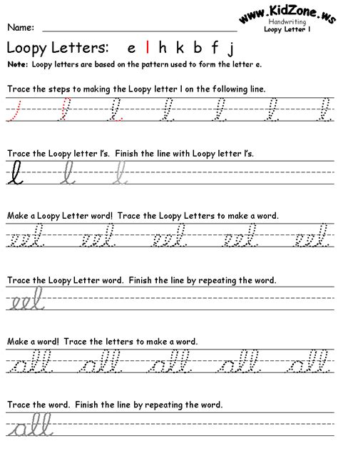 Cursive Writing 2 Letter Words 的图像结果