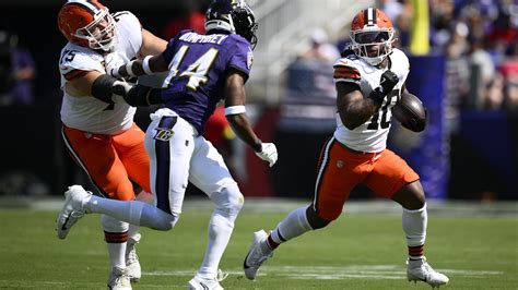 Quinshon Judkins Listed as RB1 on Browns' Depth Chart After NFL Debut vs. Ravens