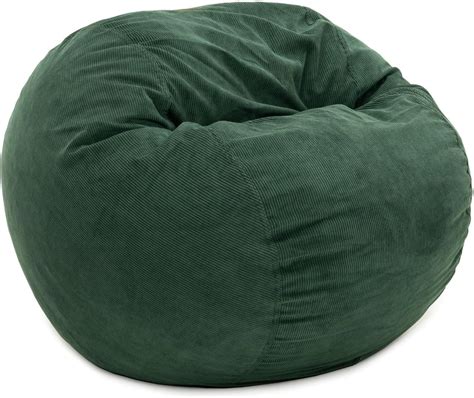 Amazon.com: CordaRoy's Corduroy Bean Bag Chair, Convertible Chair Folds ...