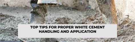 White Cement Basics: Uses, Properties and Applications