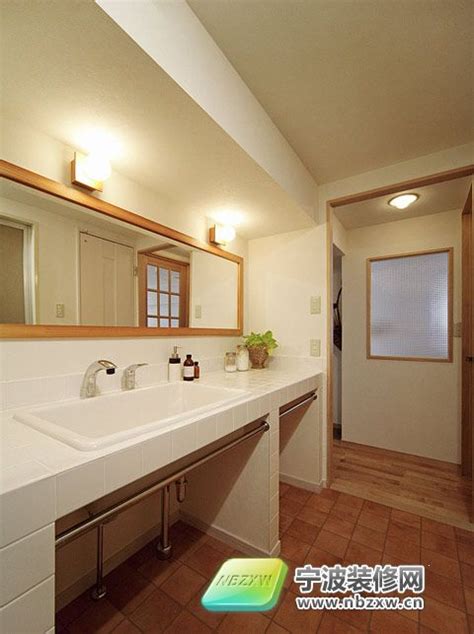 日本65平公寓翻新-卫生间装修效果图-宁波装修网装修效果图库