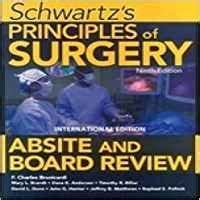 Buy (OLD)SCHWARTZ PRINCIPLES OF SURGERY ABSITE BOARD REVIEW Book Online ...
