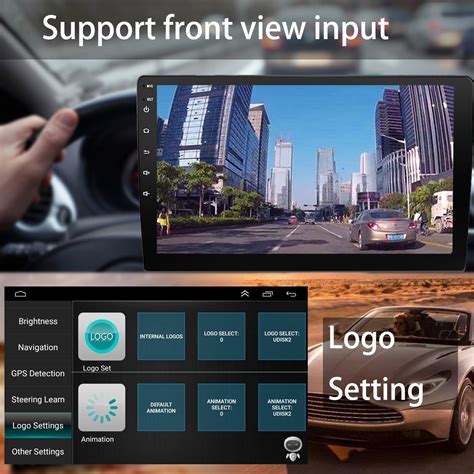 ZHNN Android 9.1 Car Stereo Radio 9 Inch Double Din Touchscreen ...