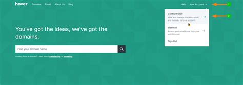 Image result for Hover Domain Names