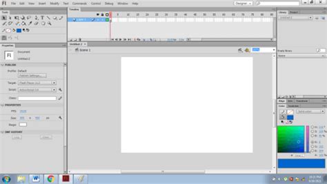Mengenal Workspace Adobe Flash CS 6 – Multimedia Pembelajaran
