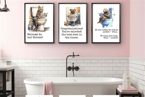 Free Printable Bathroom Art