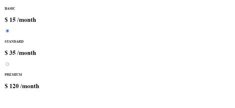 Image result for Radio HTML