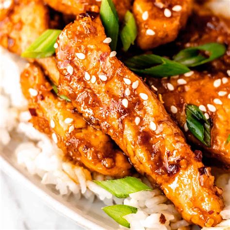 Mongolian Chicken Chinese Food