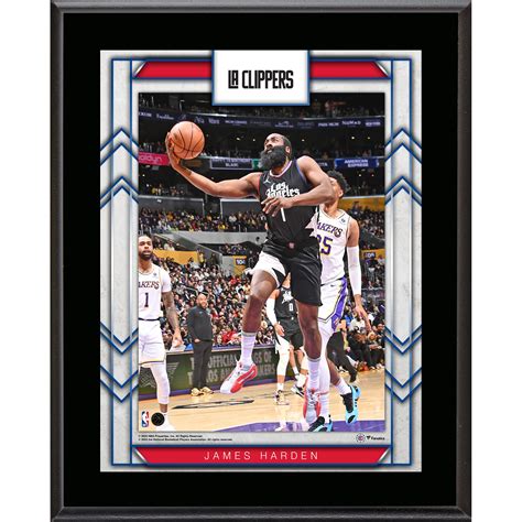 James Harden LA Clippers Fanatics Authentic 10.5" x 13" Sublimated Player Plaque