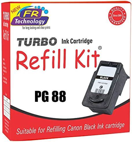 Turbo Ink Cartridge Refill Kit For Canon pg 88 Black Ink Cartridge ...