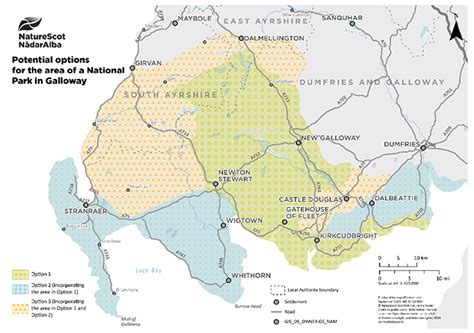 2. Alternatives to assess for the SEA - Scottish new National Parks ...