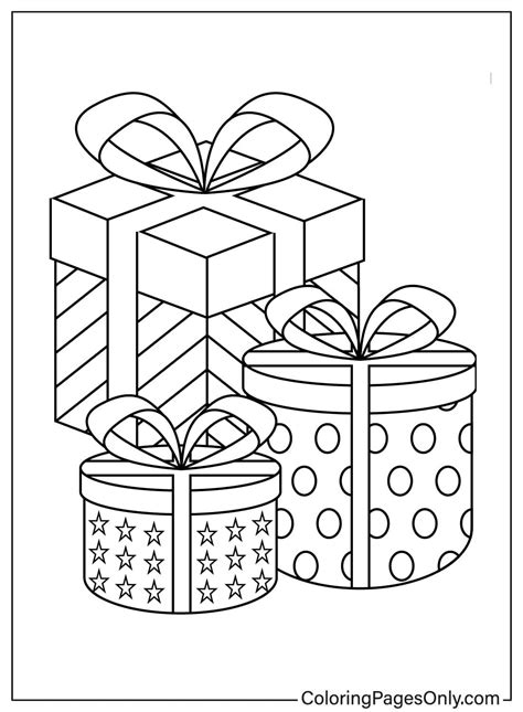 40+ Christmas Gifts Coloring Pages - Free Printable PDF & Online ...