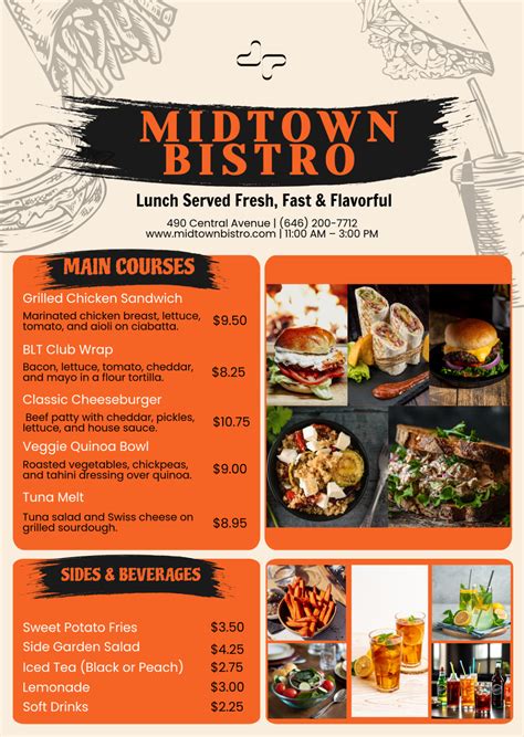 Image result for How to Create a Restaurant Menu