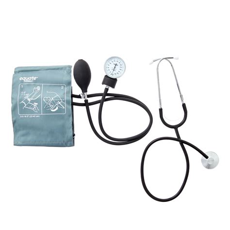 Equate Manual Blood Pressure Cuff, Professional Aneroid ...
