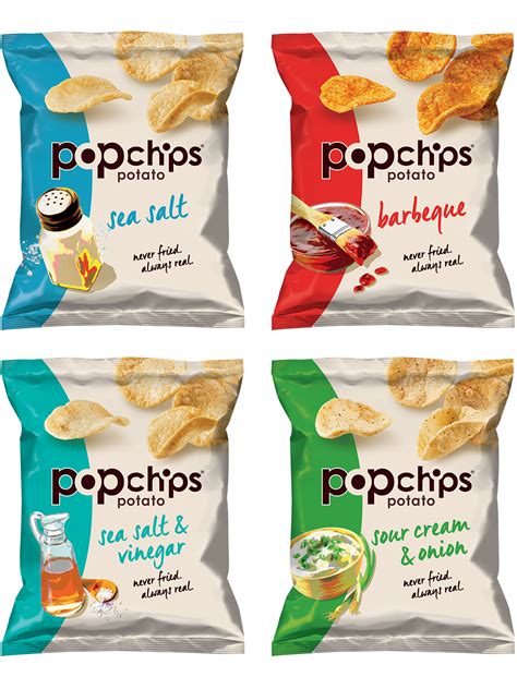 Popchips Barbeque Potato Chips Nutritional Information | Besto Blog
