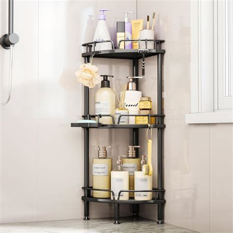 Amazon.com: Consumest Corner Shower Caddy Stand - 3 Tier Shower ...