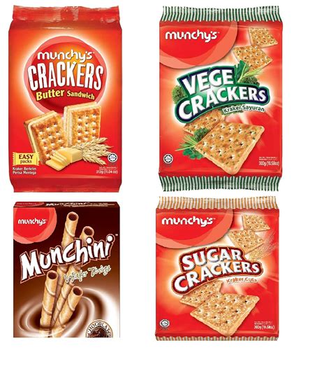 Munchy's Biscuit Combo (Sugar Cracker, Butter Sandwhich, Choco Roll ...