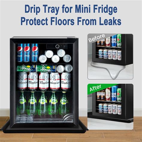 Snapklik.com : 22 X 21 Mini Fridge Drip Pan, Large Drip Tray, Portable ...