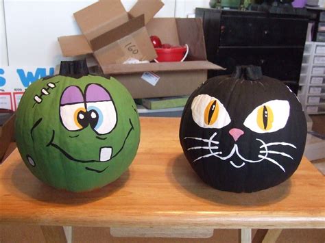 Pumpkin Cat Paint
