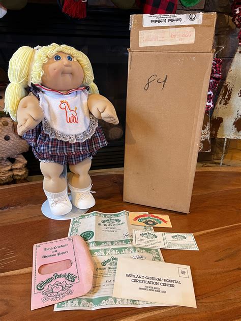 Vintage 1984 Original Cabbage Patch Doll - Etsy