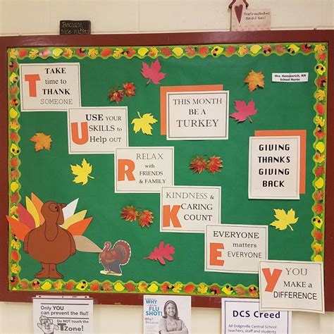 November Bulletin Board Ideas