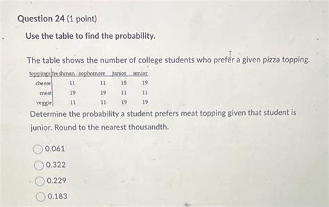 Probability Table Tutorial 的图像结果