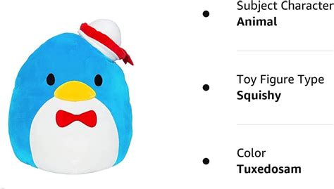 Buy Squishmallow Official Kellytoy Sanrio Squad Squishy Stuffed Plush ...