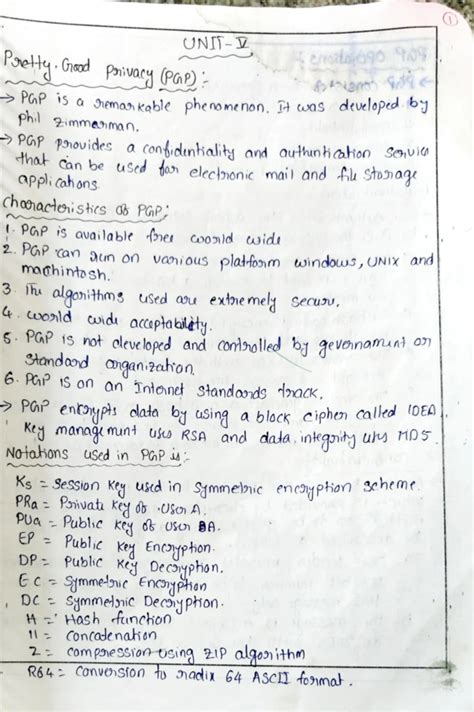 CNS UNIT-4 - Cryptography and Network Security (CNS) is a fundamental ...