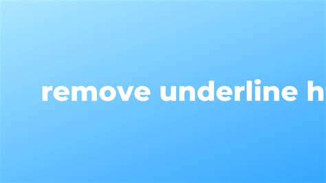 How to Underline Text in HTML 的图像结果