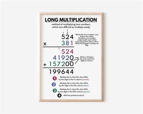 Image result for How to Do Long Multiplication