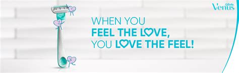 Gillette Venus Skin Love With Skin Essence | Womens Razor For Hair ...