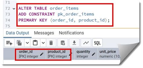 How to Add Primary Key in PostgreSQL pgAdmin 的图像结果