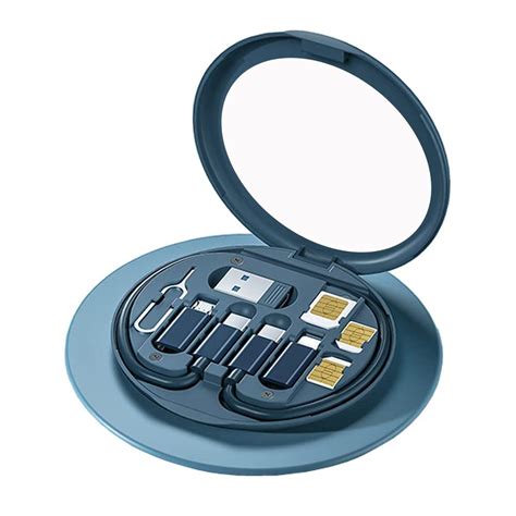 AVIAXO Data Cable Set Storage Box White Data Cable Multi-Interface Set ...