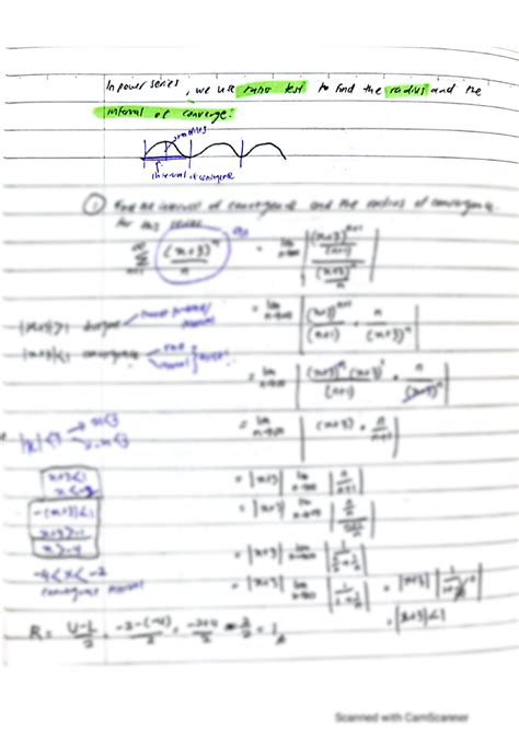 Series Ratio Test Example 的图像结果
