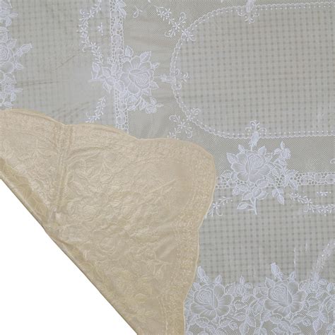 Buy Corsica Bloom Floral PVC 6-Seater Rectangle Table Cover - 200x130cm ...