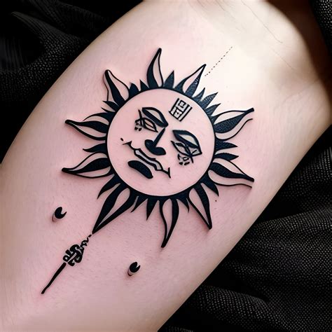 Hippie Mayan Sun Tattoo Sun Star Tattoo Stock Illustrations – 10,650