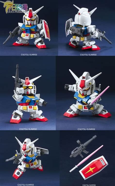 RX-78-2 Gundam Anime Color Ver. RX-78-2 高达 Anime配色版 SD高达系列模型 BB战士系列-78 ...