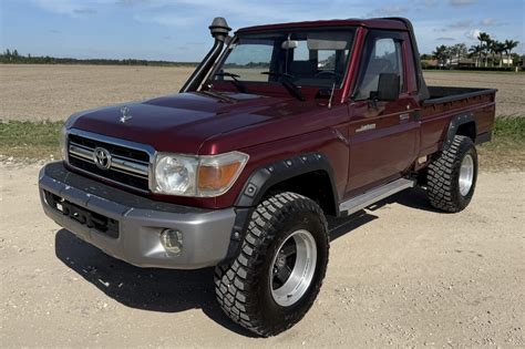 No Reserve: 1995 Toyota Land Cruiser HZJ75 Pickup 5-Speed for sale on BaT Auctions - sold for ...