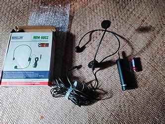 Ahuja Head band Microphone can be connected to the amplifier directly ...