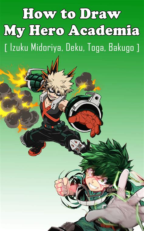 Buy How to Draw My Hero Academia | Izuku Midoriya, Deku, Toga, Bakugo ...