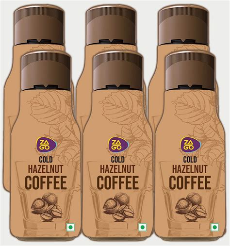 Zago Cold Hazelnut Coffee | Arabica Beans and Hazelnut Cold Coffee ...