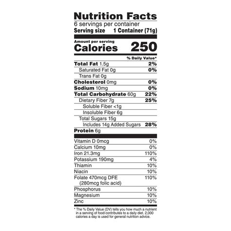 Frosted Mini Wheats Nutrition Info | Besto Blog