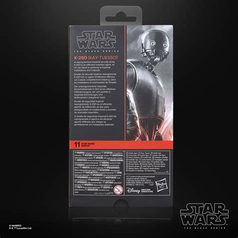 Star Wars The Black Series 6 Inch K-2SO (Kay-Tuesso) - MYTOY