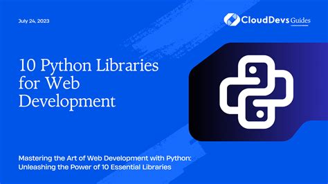 Image result for Python Library for Web Development