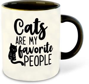 whats your kick Cats Lover Inspired designer printed Black Ceramic ...