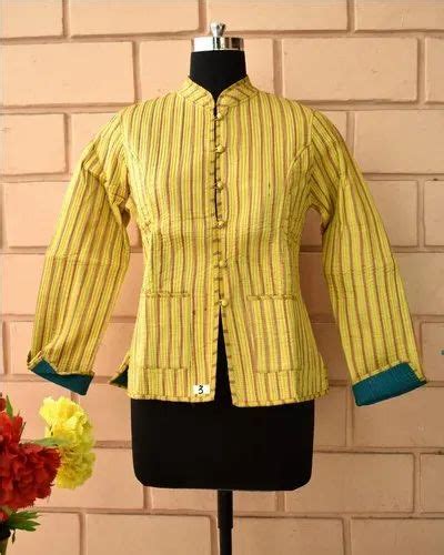 KANTHA JACKET - SUZANI EMBROIDERY JACKET Manufacturer from Jaipur
